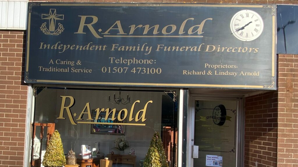 R Arnold Funeral Services in Mablethorpe, Lincolnshire