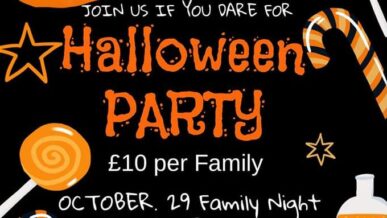 The dunes Halloween Party poster