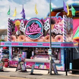 Bibbys Ice Cream Parlour shop front