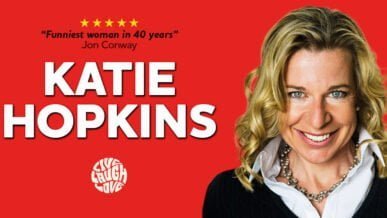 Katie Hopkins live at Mablethorpe