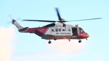 HM Coastguard helicopter and lifeboats called to 'person in water' in Skegness