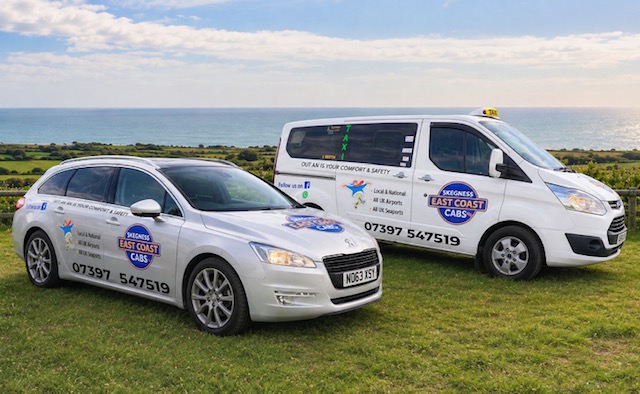 Skegness East Coast Taxi fleet